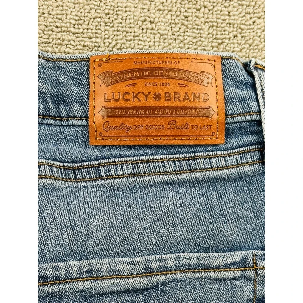 Lucky Brand Jeans Men 40x32 Blue 410 Athletic Straight Denim Stretch Western